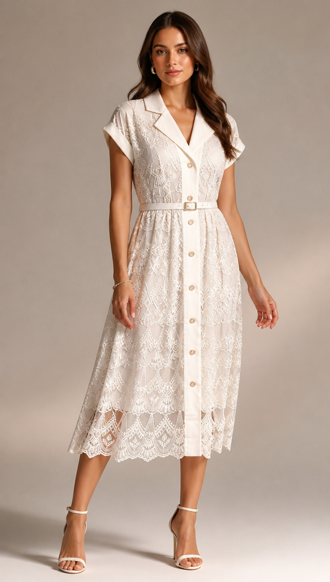 Off-White Dress
