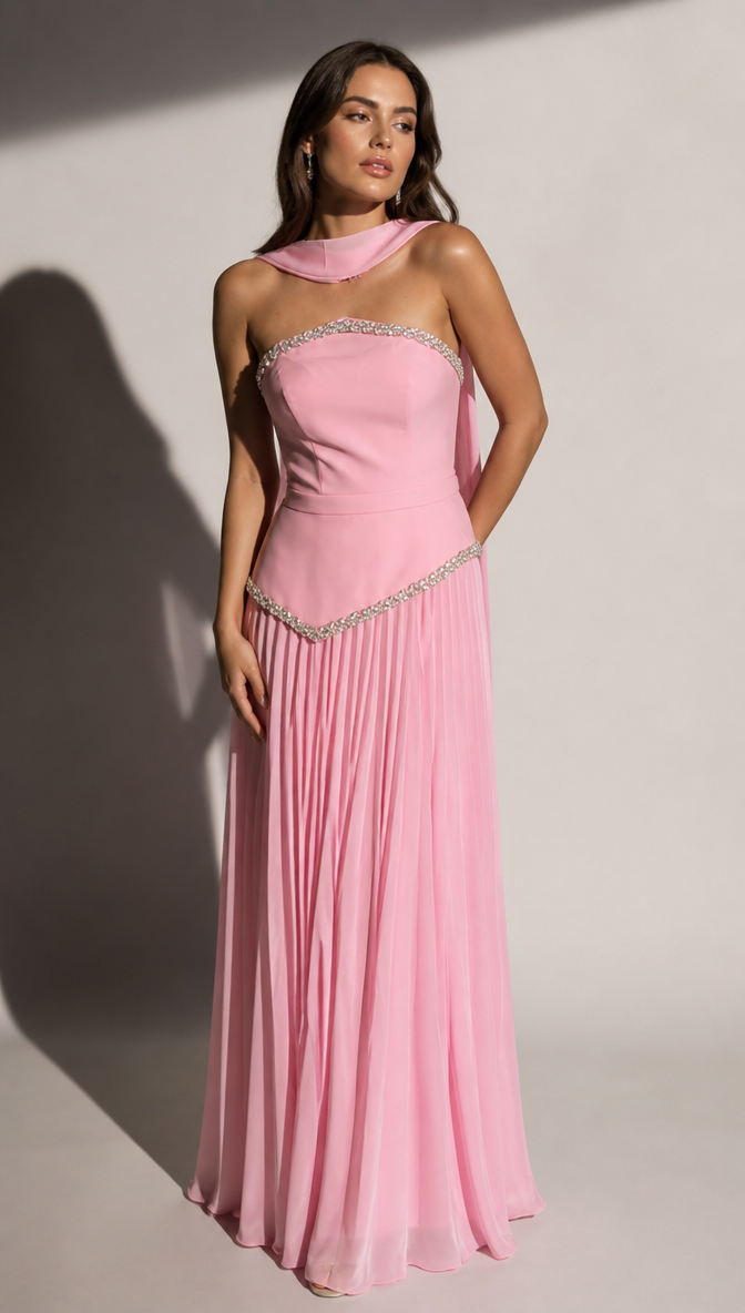Pink Evening Dress