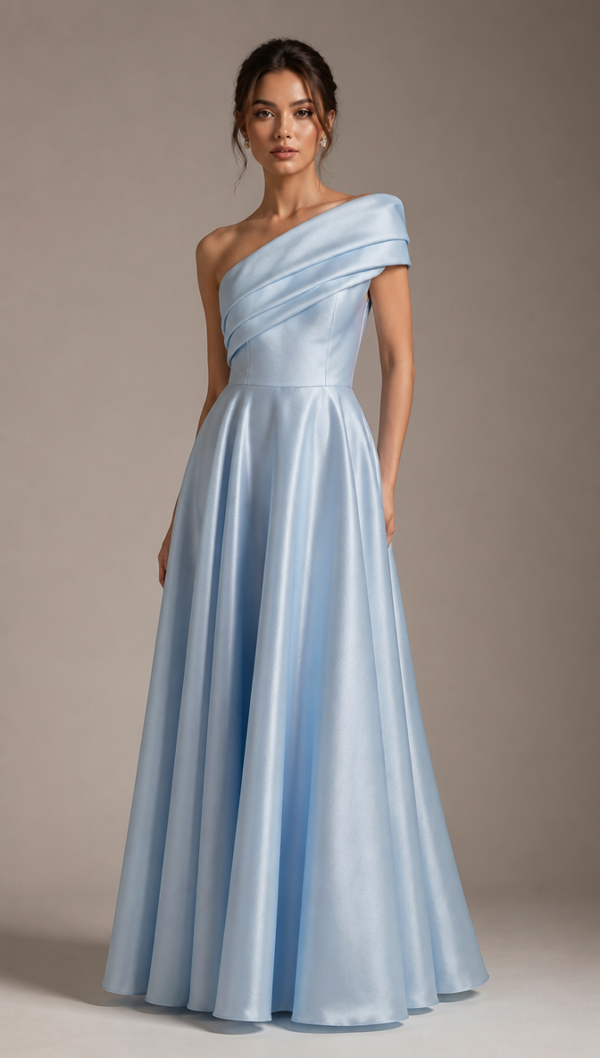Blue Evening Dress